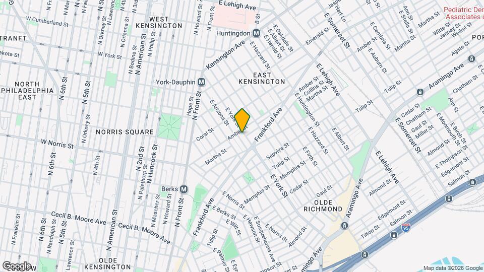 2112 E York St Mapa y Detalles de la Ubicación