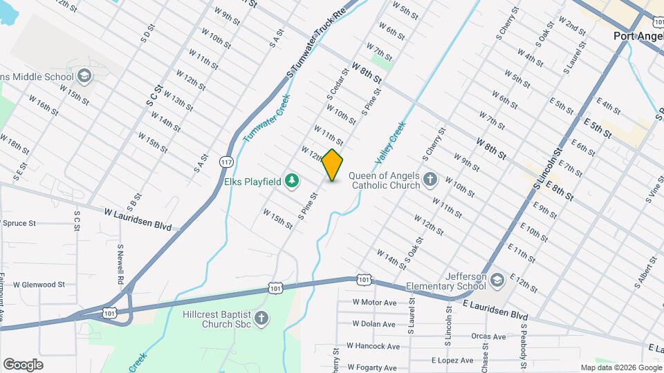 433 W 13th St Map and Location Details