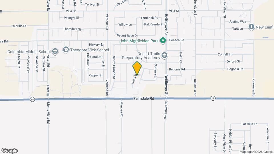 14245 Tierra Del Sur St Mapa y Detalles de la Ubicación