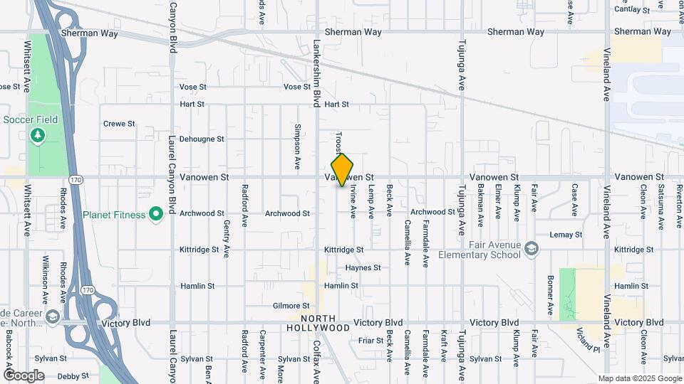 6732 Troost Ave Map and Location Details