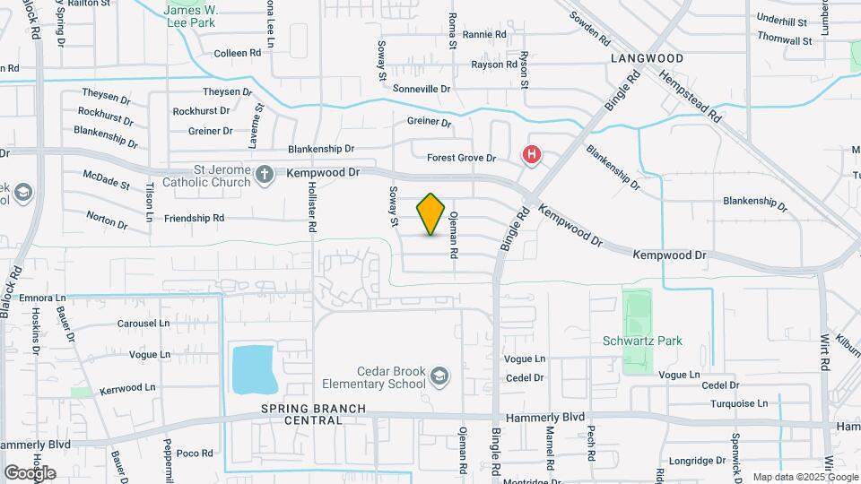 8623 Norton Dr Map and Location Details