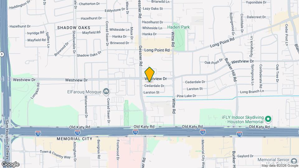 10054 Cedardale Dr Mapa y Detalles de la Ubicación