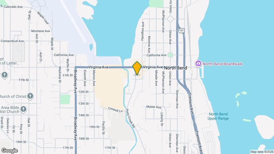 2095 Harrison St, Unit # 1 Map and Location Details