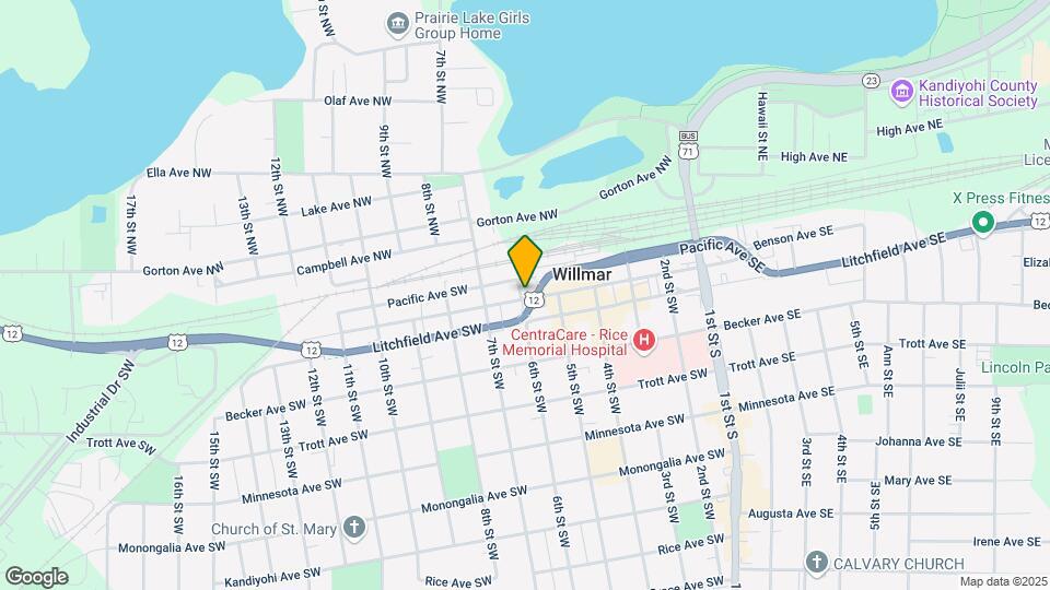 542 Benson Ave SW Map and Location Details