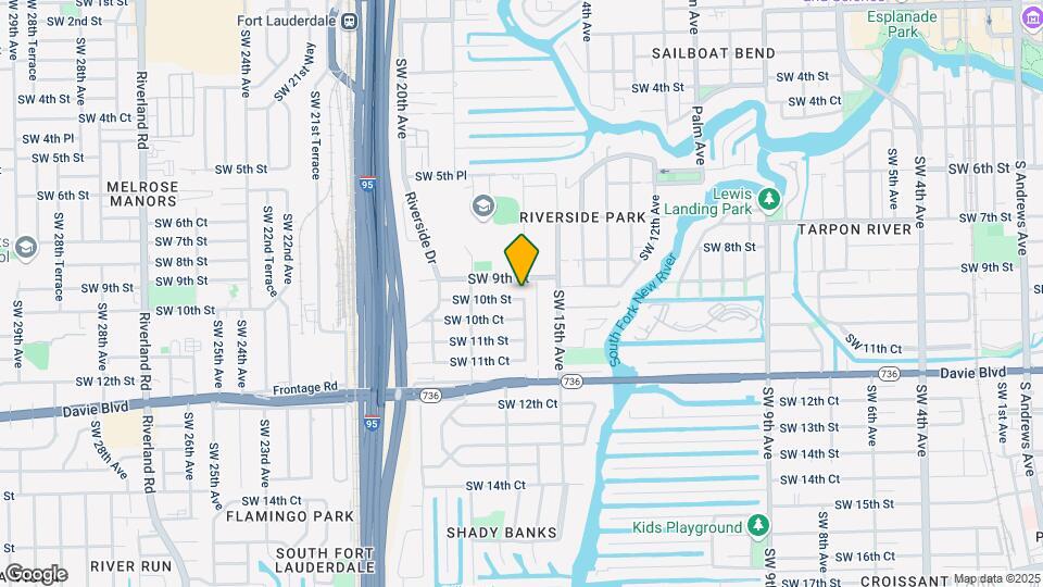1601 SW 10th St Map and Location Details