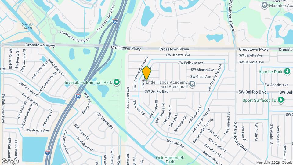 2085 SW Kimberly Ave Map and Location Details