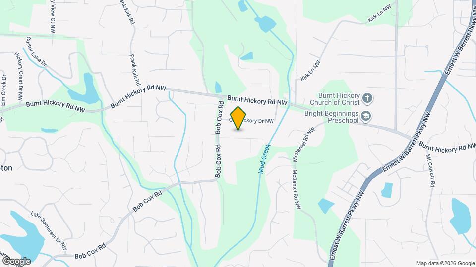 2700 Creekview Point NW Map and Location Details