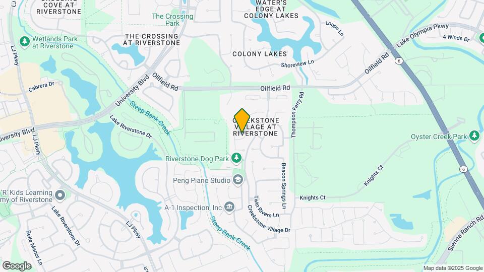 5218 Pebble Bluff Ln Map and Location Details
