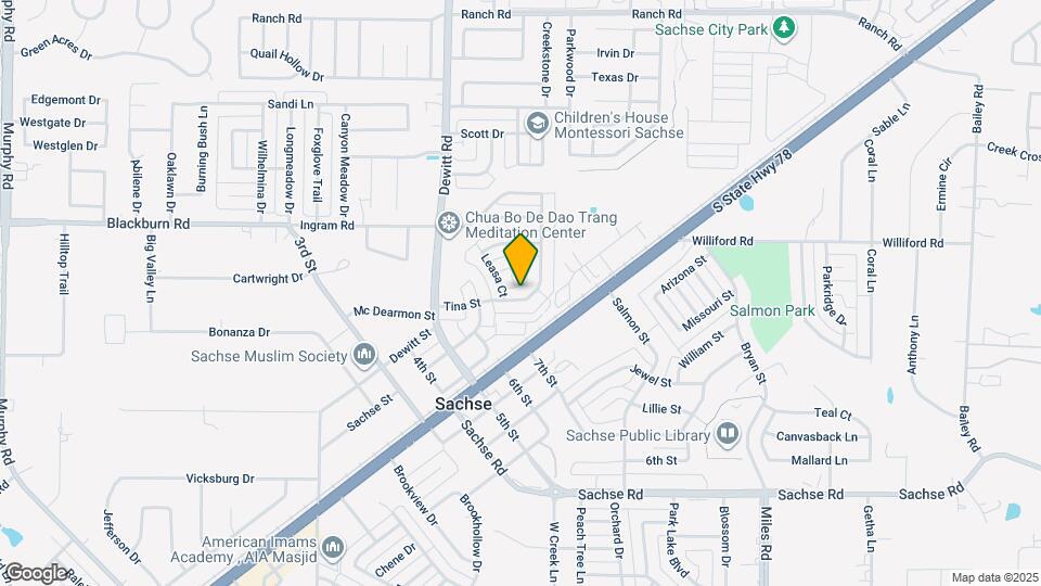 3105 Tina St Map and Location Details