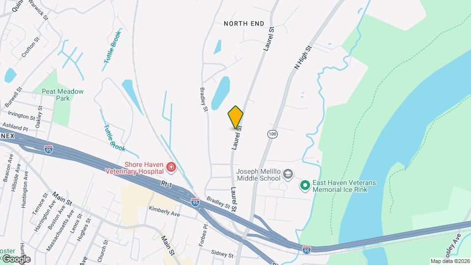 172 Laurel St Map and Location Details