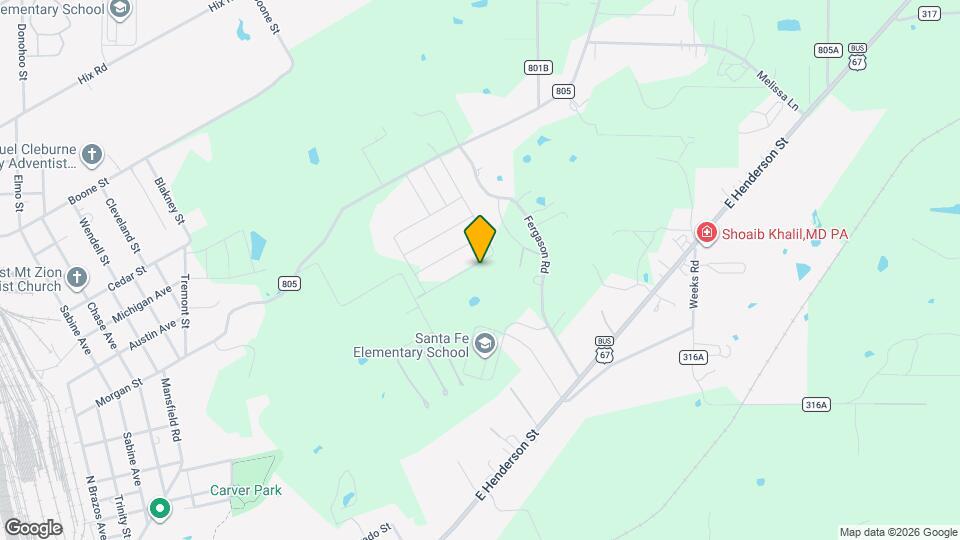 872 Eagles Nest Dr Map and Location Details