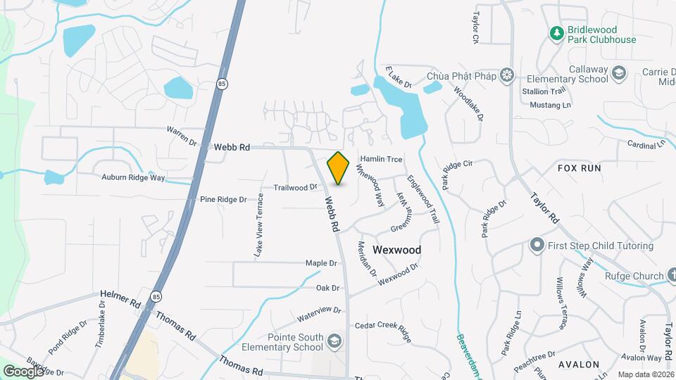8188 Webb Rd Map and Location Details