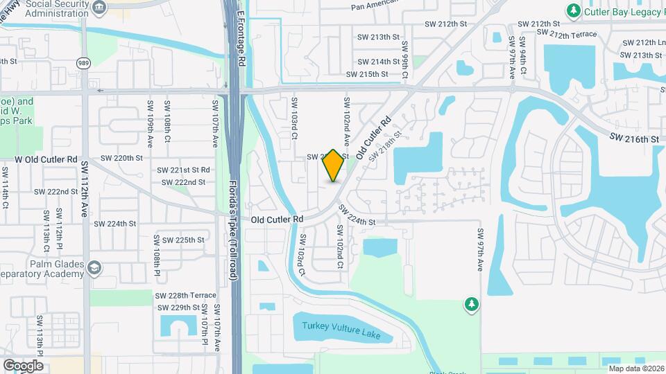 22245 SW 103rd Ave Map and Location Details