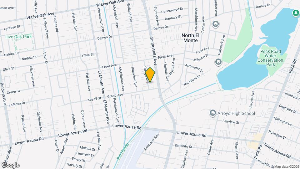 5018 Farago Ave Map and Location Details