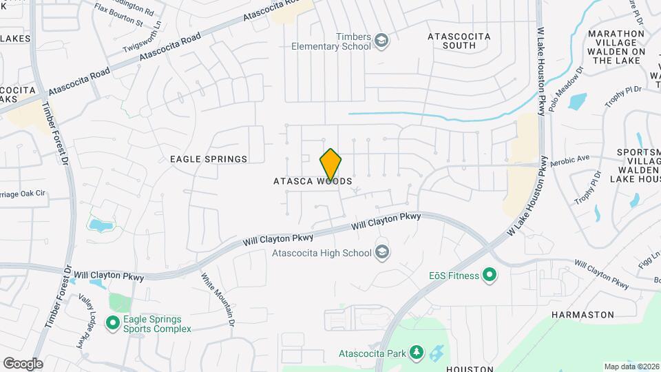 6819 Rockwall Trail Dr Mapa y Detalles de la Ubicación