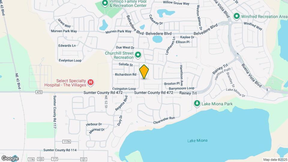 2340 Pickens Pl Map and Location Details