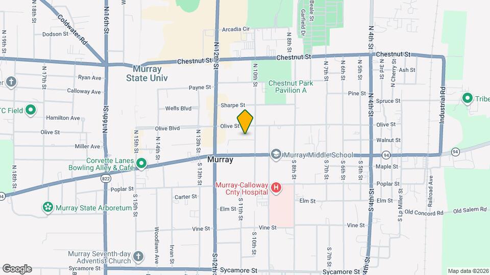 1000 Walnut St Map and Location Details