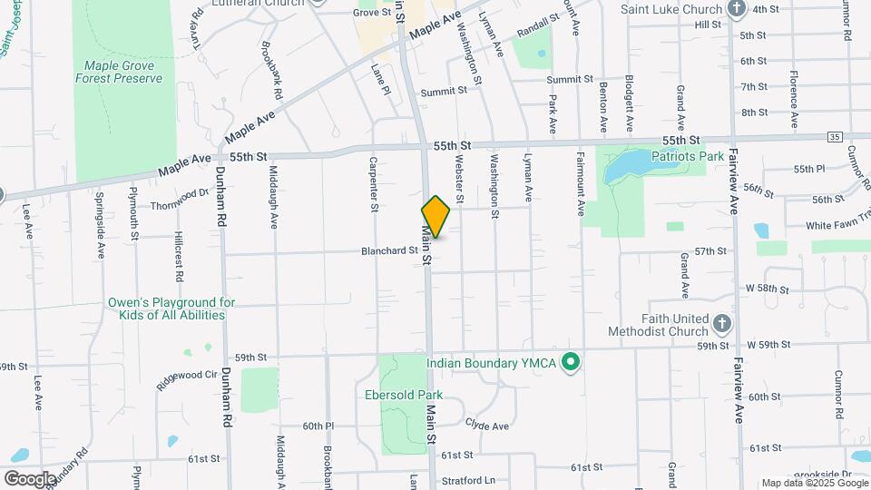 5639 Main St Mapa y Detalles de la Ubicación