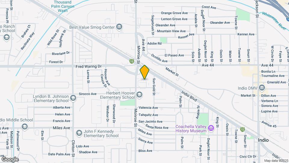 44260 Monroe St Map and Location Details