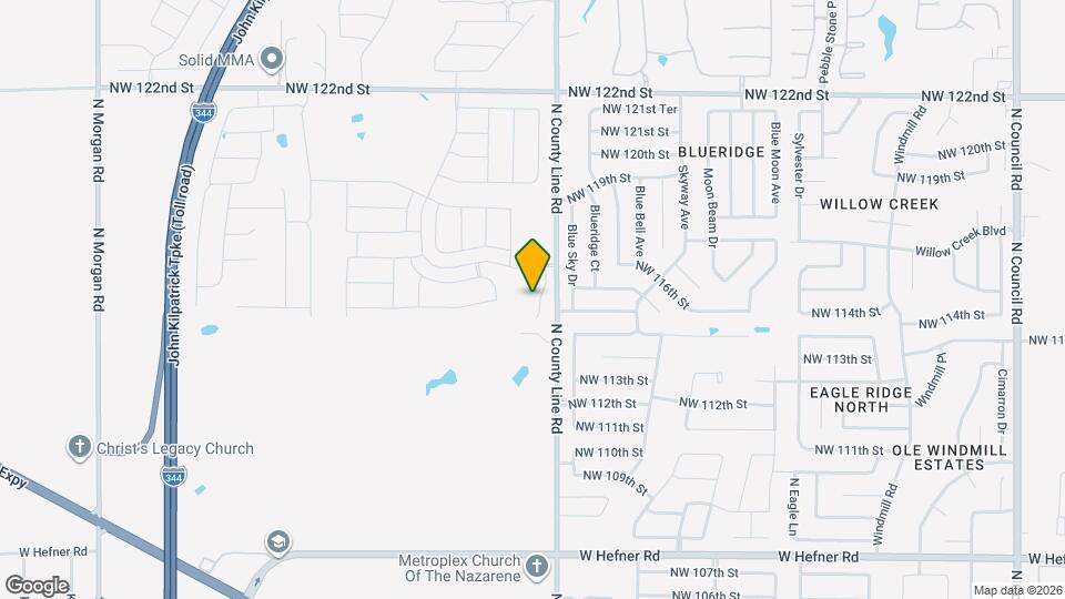 11607 Mackenzie Wy Map and Location Details