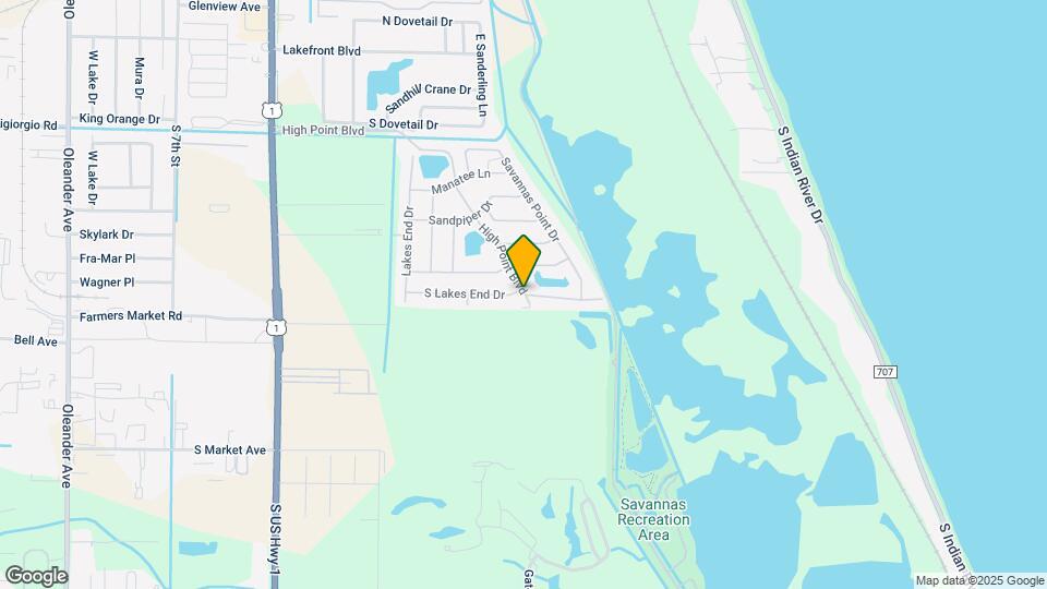 733 High Point Blvd Map and Location Details