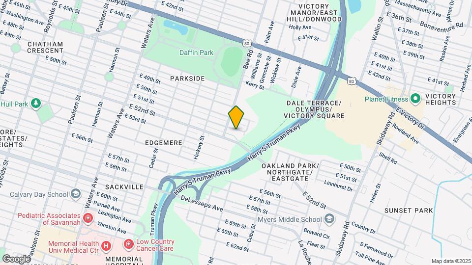 1609 E 51st St Map and Location Details