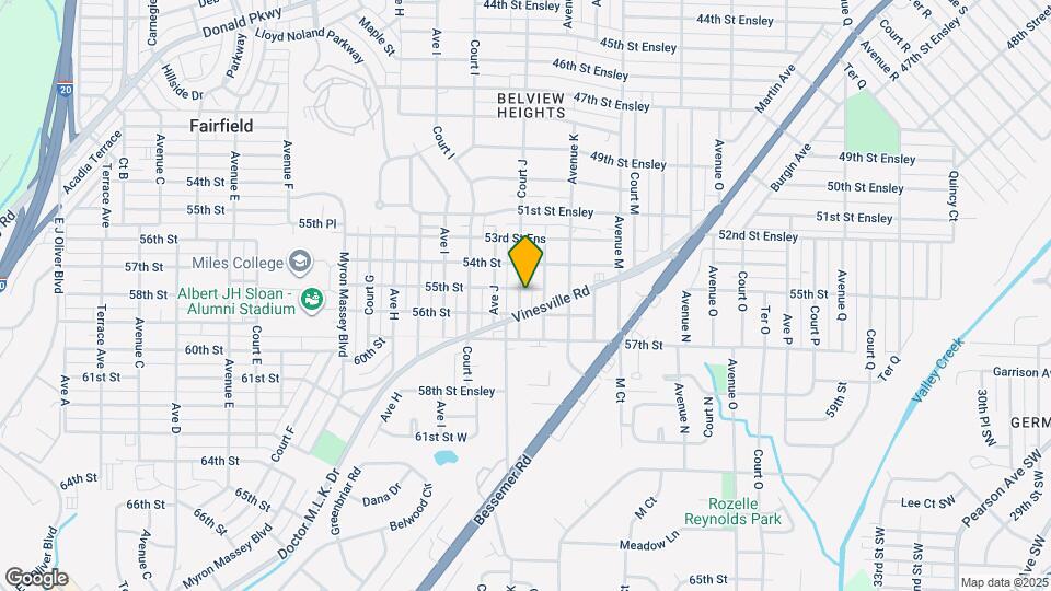 5505 Court J Map and Location Details