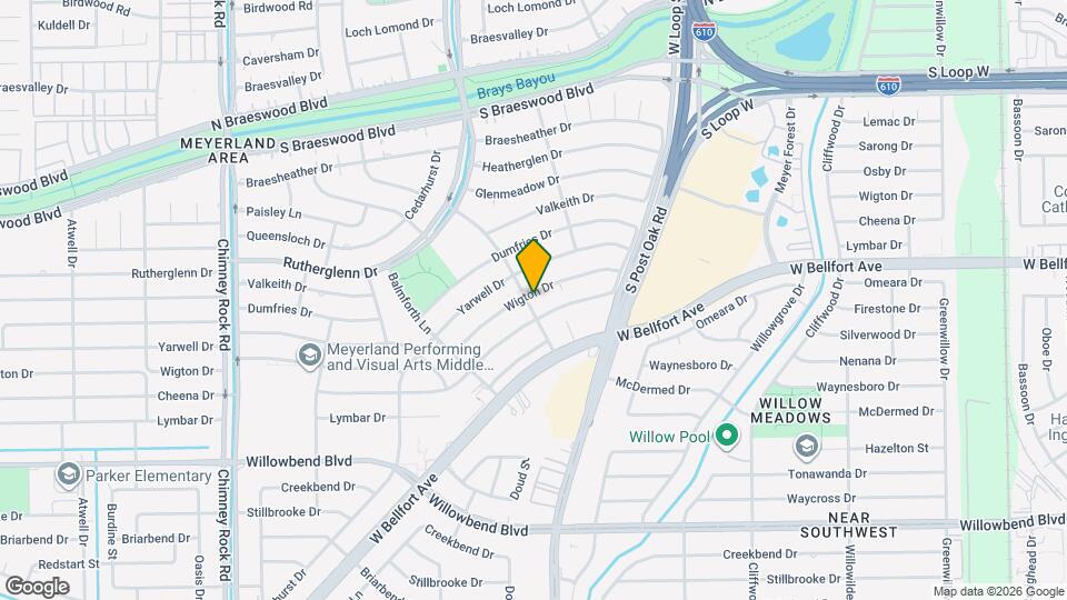 4955 Wigton Dr Map and Location Details