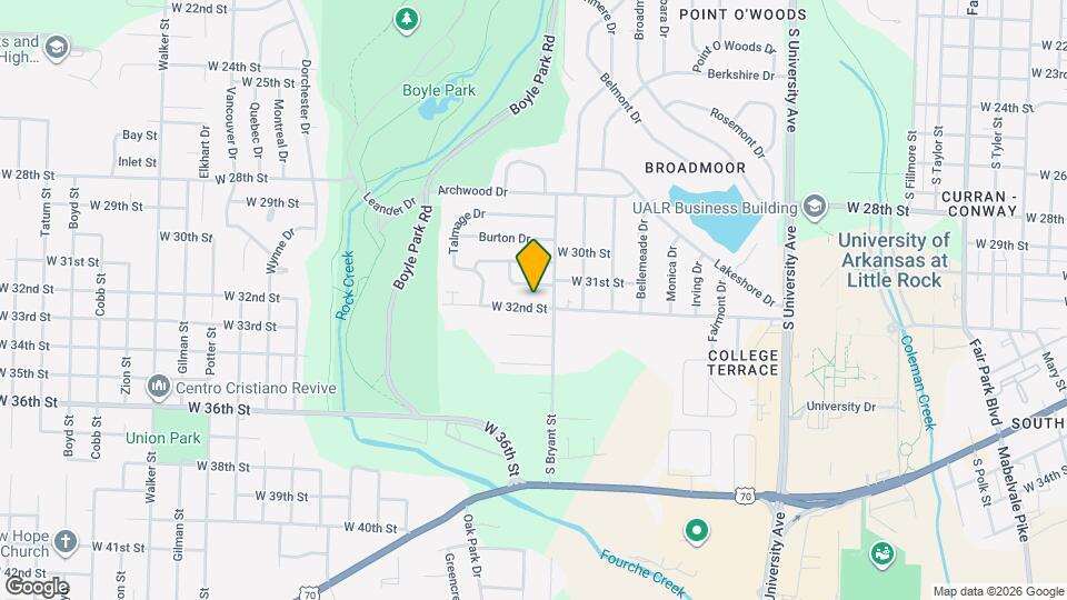 6816 W 32nd St Map and Location Details