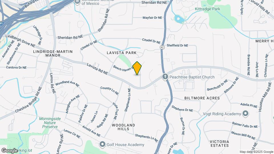 1232 Bernadette Ln NE Map and Location Details