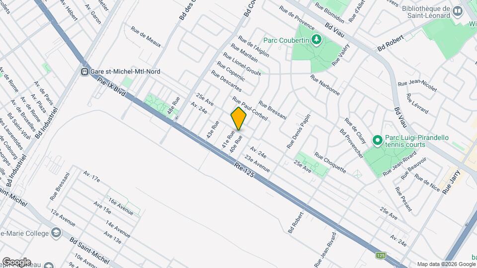 4191 40E Rue Map and Location Details