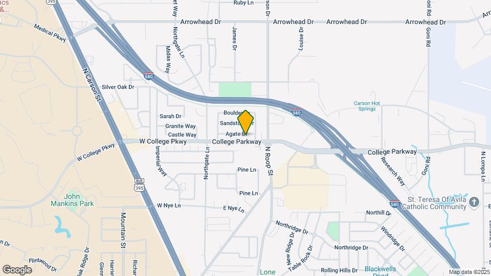 409 Agate Dr Map and Location Details