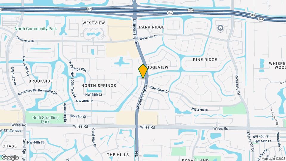 5056 NW 95th Dr Map and Location Details
