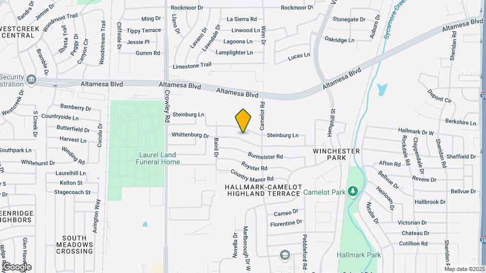 1504 Whittenburg Dr Map and Location Details
