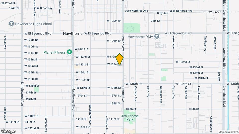 4018 W 133rd St Map and Location Details