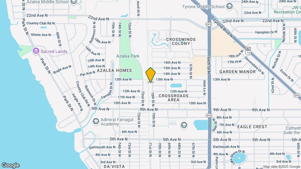 1240 70th St N-Unit -9 Map and Location Details