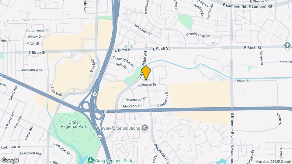 1941 Hillhaven Dr Map and Location Details