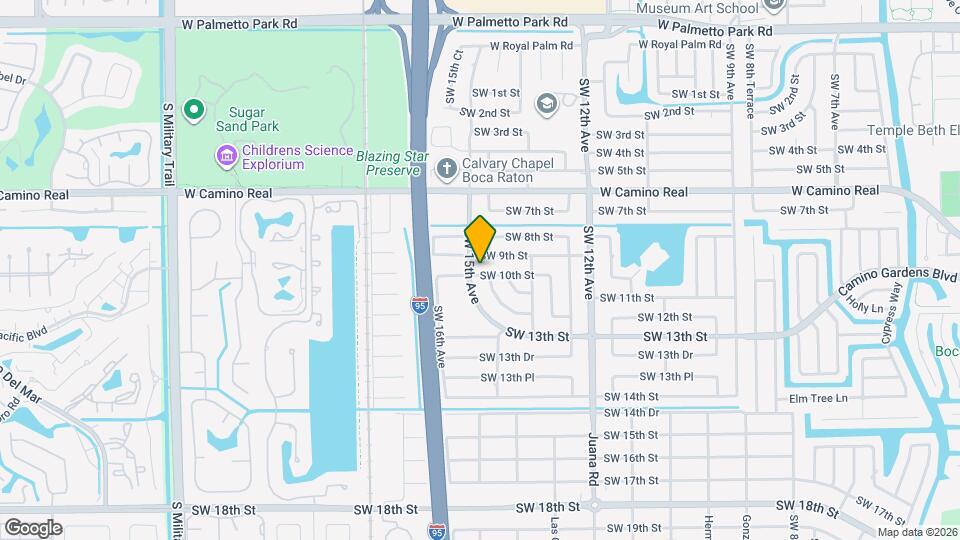1451 SW 10th St Map and Location Details