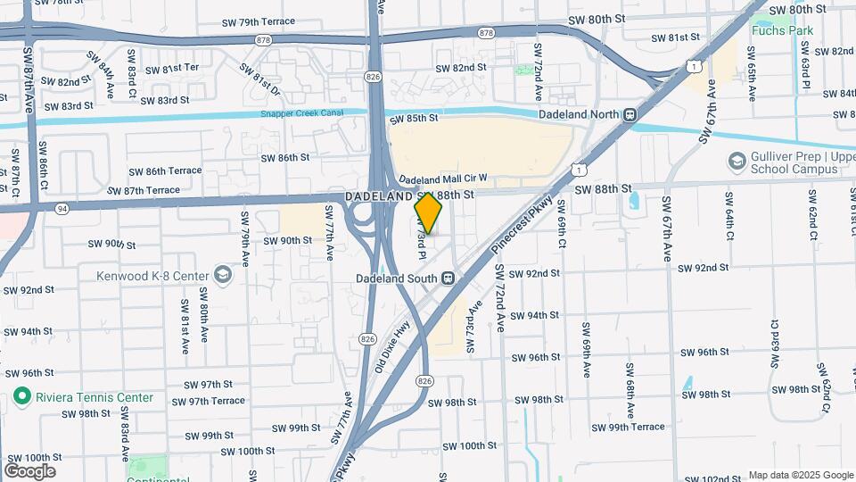9066 SW 73rd Ct, Unit 305 Map and Location Details