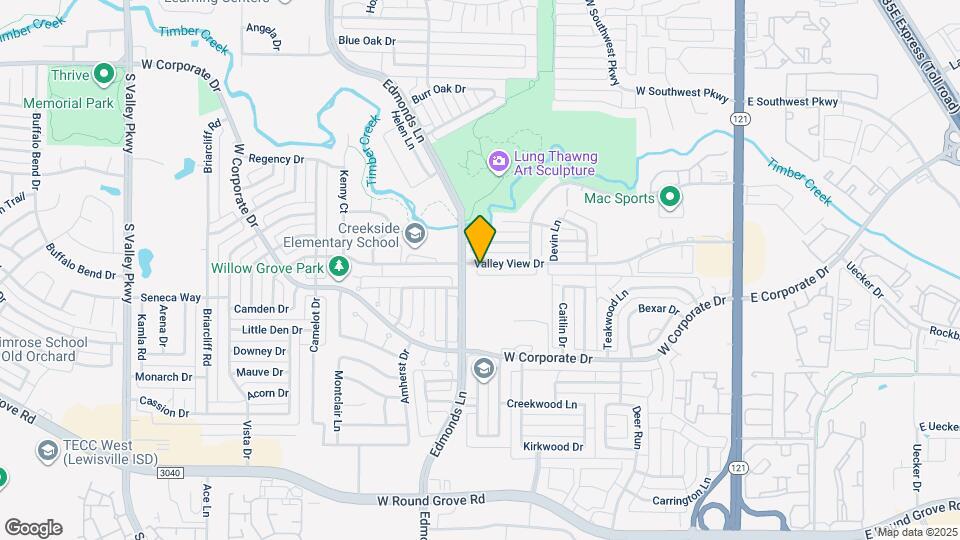 566 Valley View Dr Map and Location Details