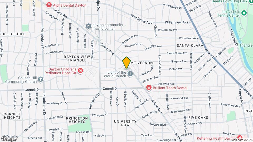 1017 Cumberland Ave Map and Location Details