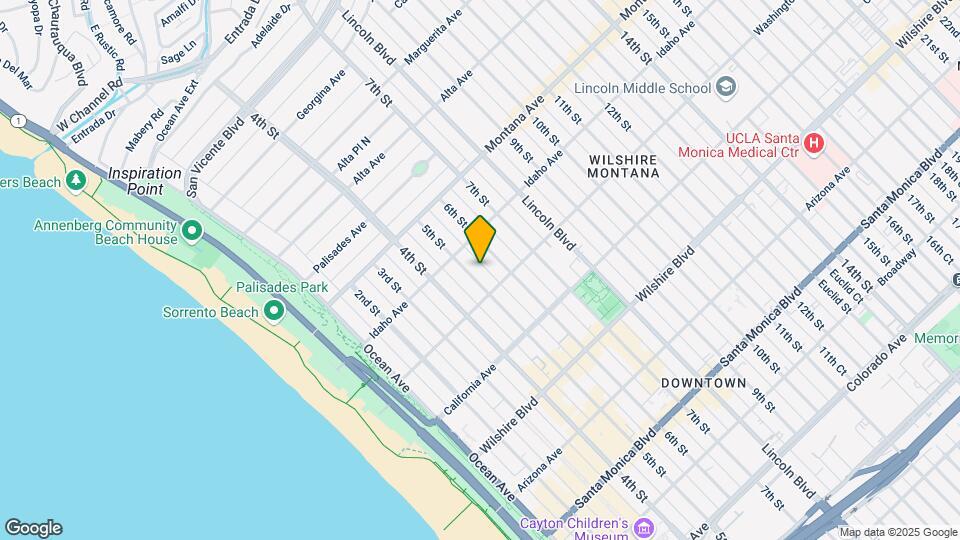 933 5th St Map and Location Details