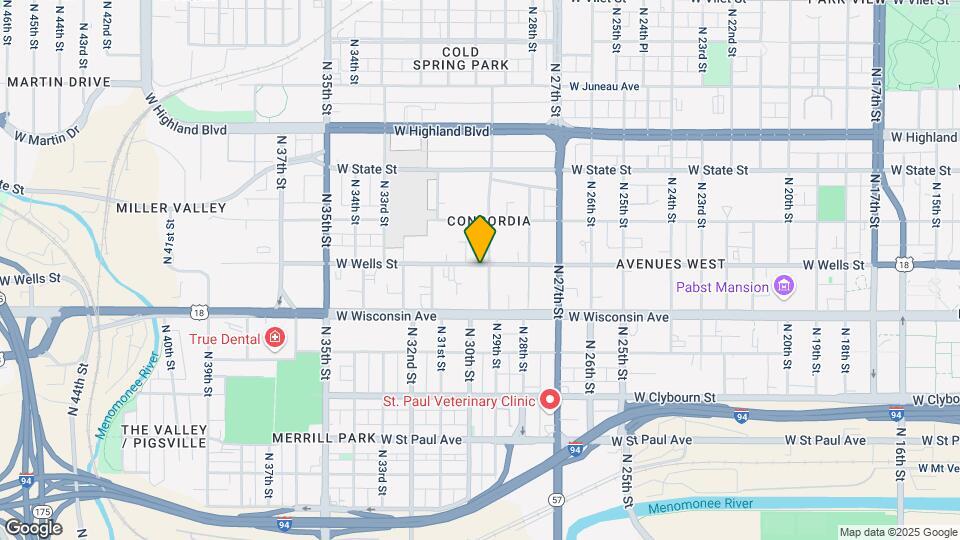 761 N 29th St Map and Location Details