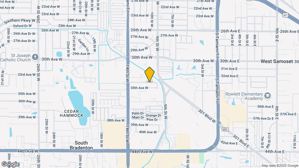 DeSoto Oaks Wooded Apartments Map and Location Details