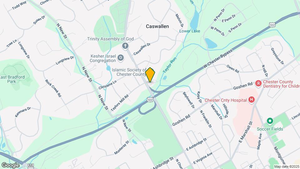 937-941 Pottstown Pike Map and Location Details