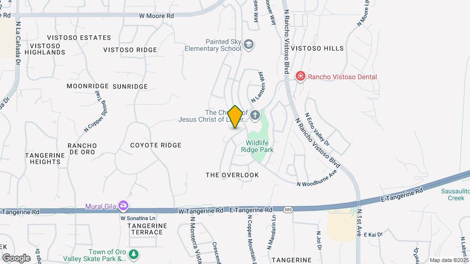 12317 N Kylene Canyon Dr Map and Location Details