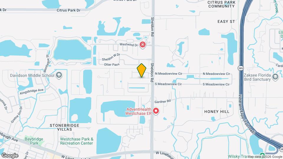 8818 Tropical Palm Dr Map and Location Details