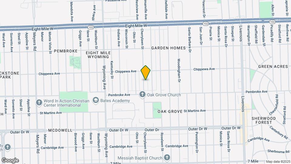 19986 Cherrylawn St Mapa y Detalles de la Ubicación