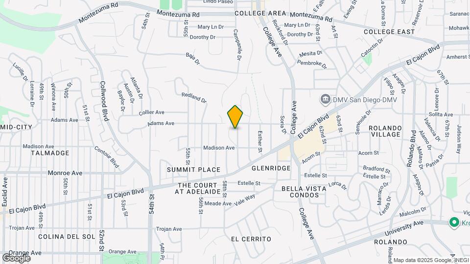 4660 Alice St Map and Location Details