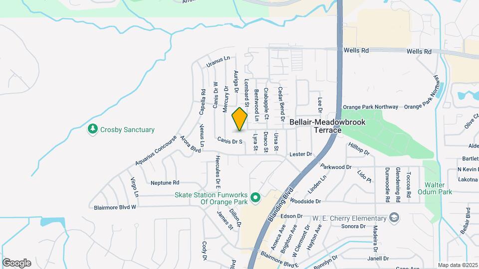 702 Meadowbrook Dr Map and Location Details